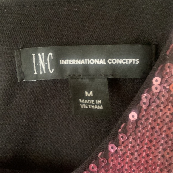 INC Pink Sequin Blouse - Picture 6 of 7
